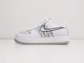 мужские кроссовки Nike x Dior Air Force 1 Low White / Grey