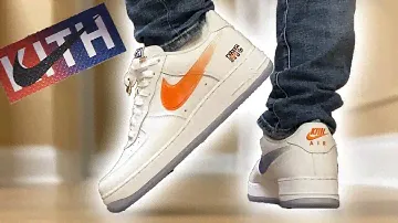 Nike Kith Air Force 1 Low NYC Knicks ON FEET Review!