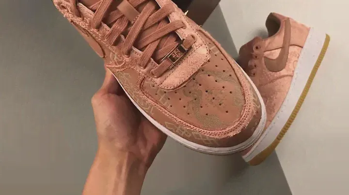 Nike Air Force 1 Low Clot Rose Gold Silk