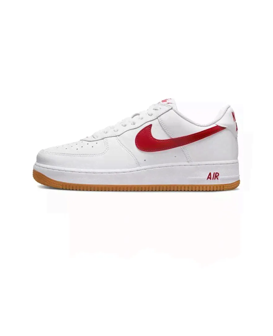 Air Force 1 Low Red Swoosh