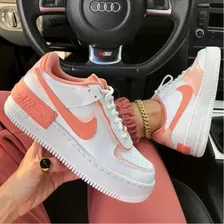 Кроссовки Женские Nike Air Force 1 Shadow White/Pink