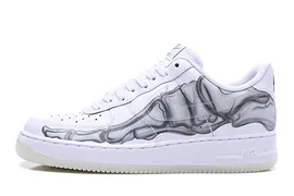 Nike Air Force 1 Low Skeleton Qs 'Halloween'