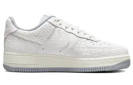 Кроссовки мужские Nike Air Force 1 Low "White Python" - белые