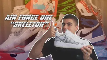 SNEAKERS HECHOS CON HUESOS | REVIEW AIR FORCE 1 "SKELETON" + LO MEJOR DE B4 BOLD