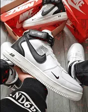 Nike Air Force 1 ’07 LV8 Utility Mid Белые