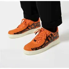 Кроссовки Мужские Nike Air Force 1 Low Skeleton Orange