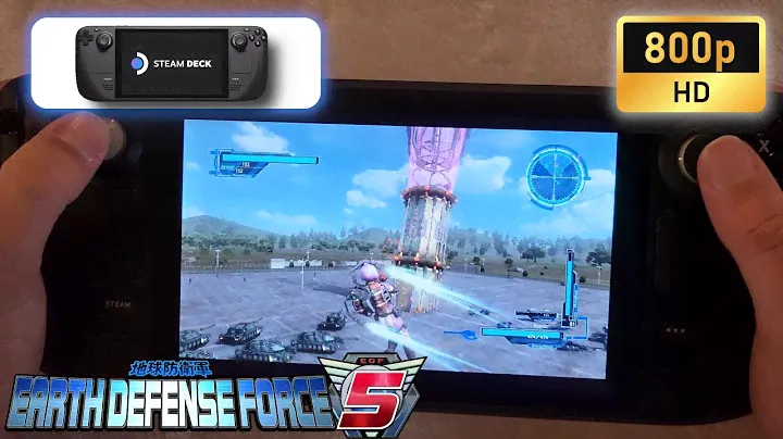 Steam Deck | EARTH DEFENSE FORCE 5 | 800p