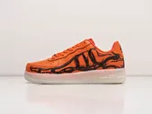 мужские кроссовки Nike Air Force 1 Low Skeleton Orange / Black / White