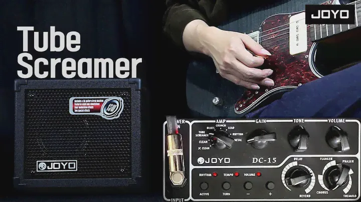 [Review] 똘똘이 앰프 JOYO DC-15 | 내장 사운드 JC Clean, Blues, Tube Screamer,  Lead, Metal etc.