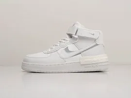 женские кроссовки Nike Air Force 1 Shadow High WMNS White / White / Grey