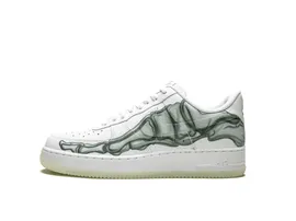 nike air force 1 07 skeleton QS white