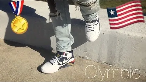 Nike Air Force 180 "Olympic" On Feet | OOTD Jersey Style