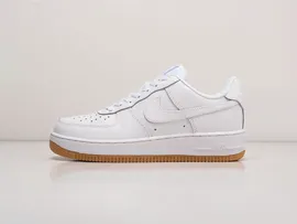 женские кроссовки Nike Air Force 1 Low White Gum WMNS White / White / Gum