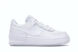 белые Nike Air Force 1 Shadow Triple White