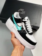 Nike Air Force 1 Shadow White/Black/Blue