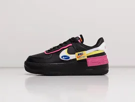женские кроссовки Nike Air Force 1 Shadow WMNS Black / White / Pink