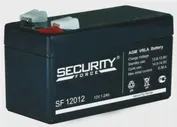 Аккумуляторная батарея Security Force SF 12012 (12В 1,2Ач) 97х43х53 мм